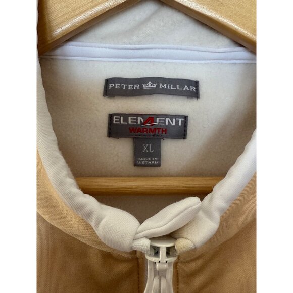Peter Millar Women's Element 4 Warmth Vest Golf Cream Size XL - Picture 4 of 5